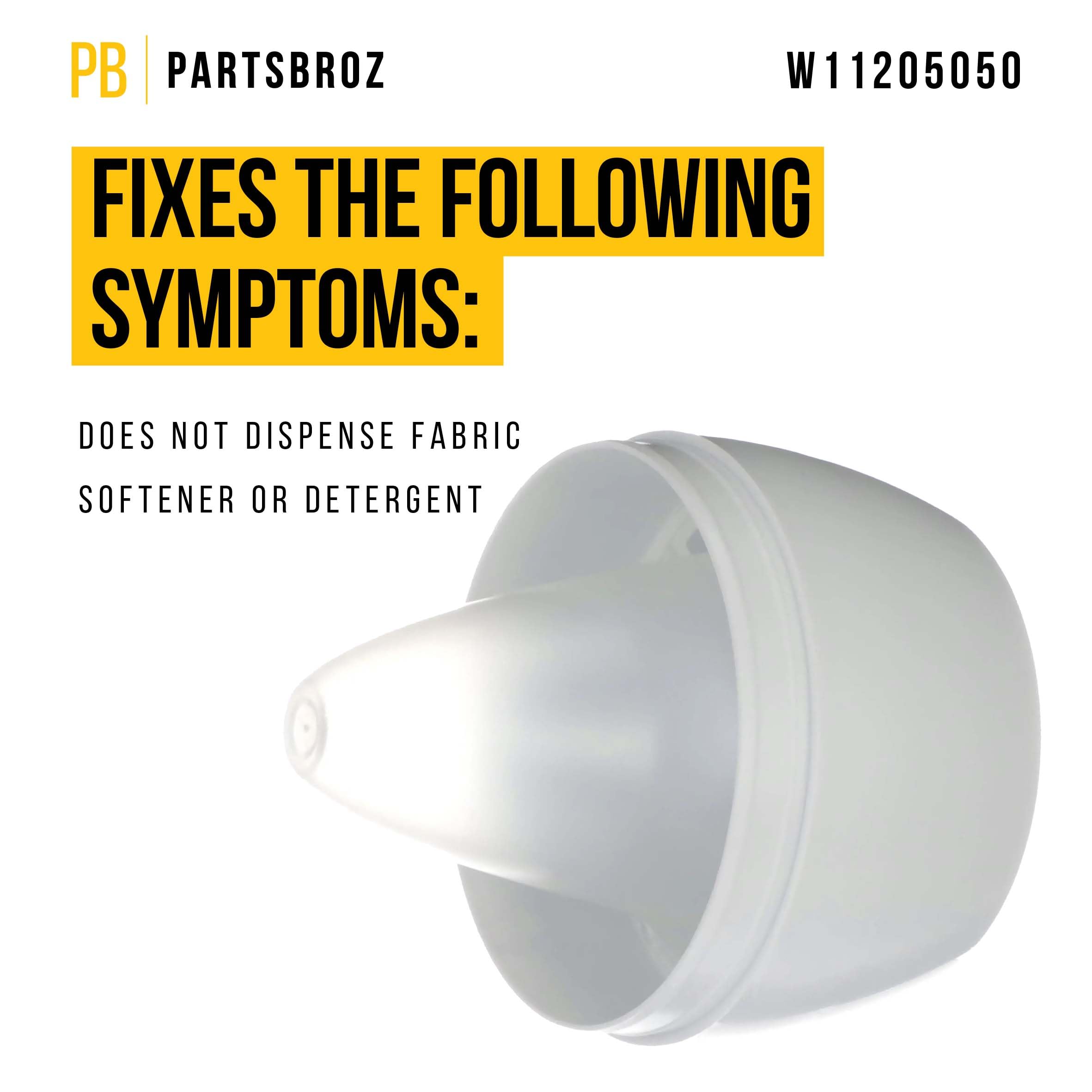 Amazon.com: PartsBroz W11205050 Fabric Softener Dispenser